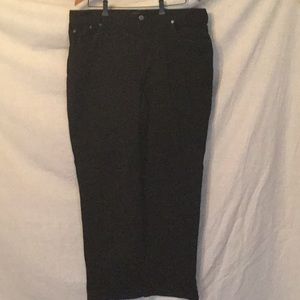 Ralph Lauren plus size black jeans